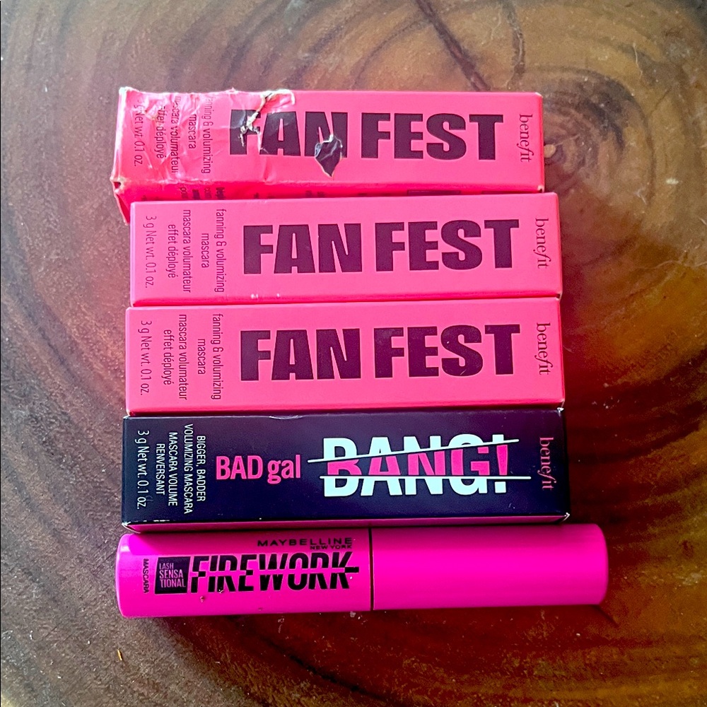 Benefit and Maybelline Mini Mascara Set